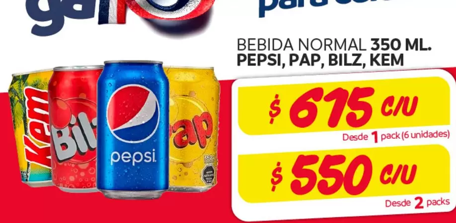 Kem - Bebida Normal, Pap, Bilz,kem