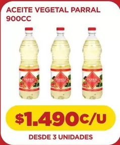 Parral - Aceite Vegetal