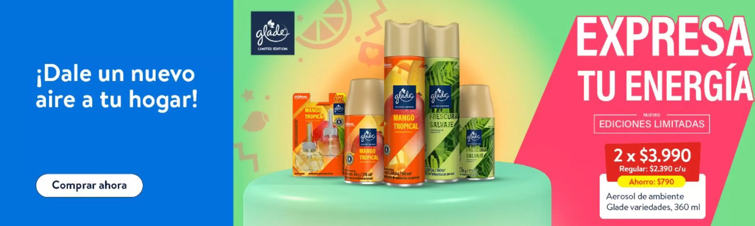 Glade - Compresas