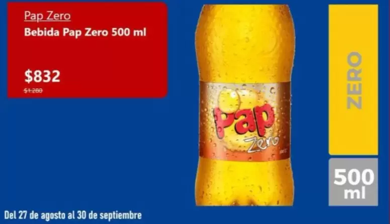 Pap -  Zero - Bebida De Zap Zero