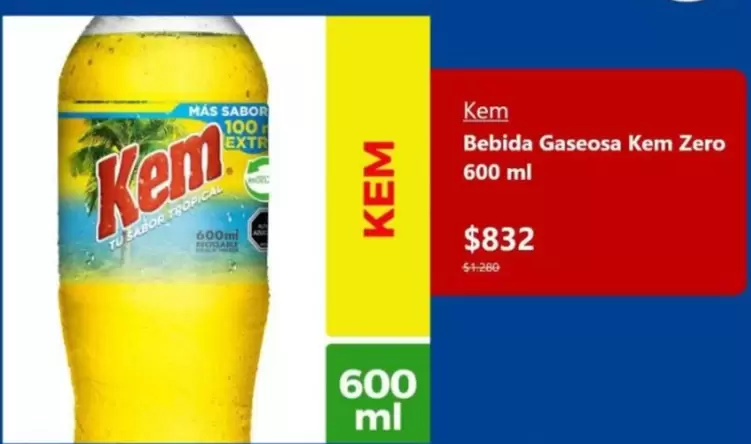 Kem - Bebida Gaseosa Zero