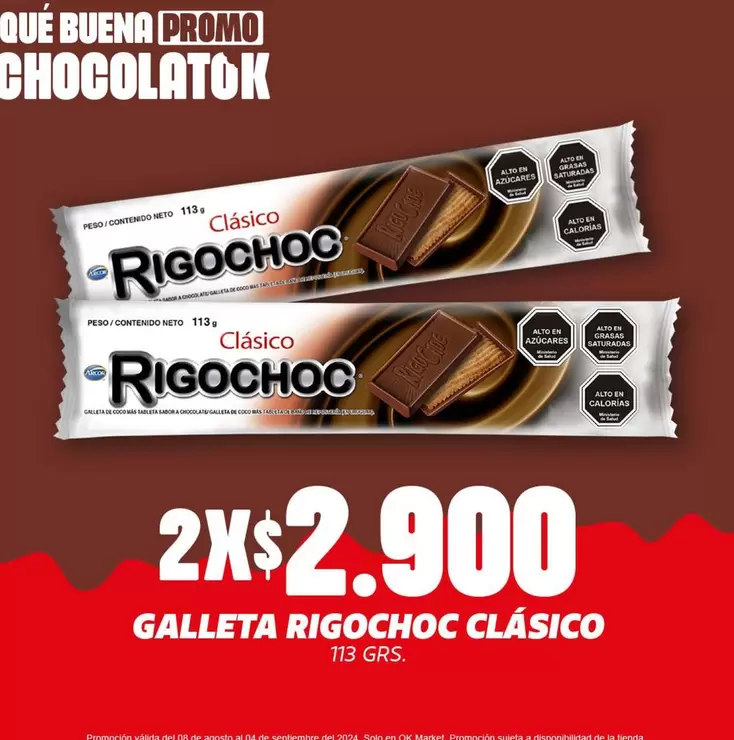 Rigochoc - Galleta Classico