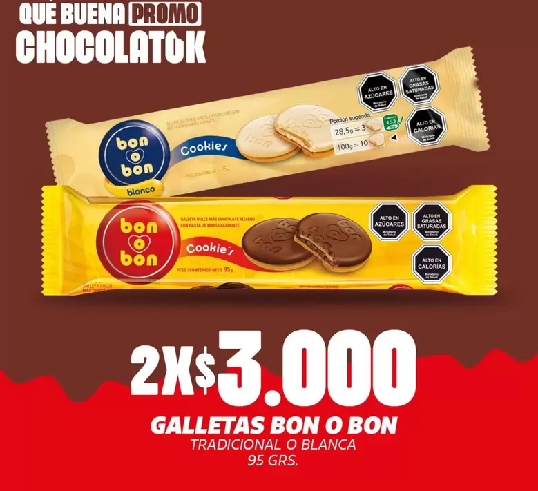 Bon o Bon - Galletas O Bon
