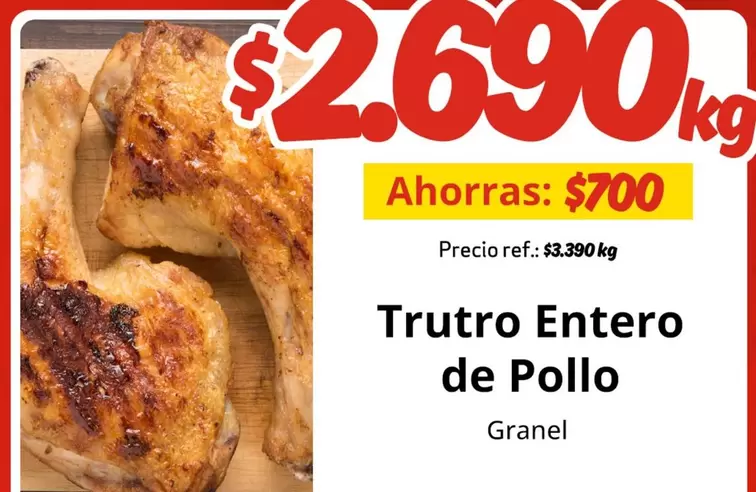 Trutro Entero De Pollo