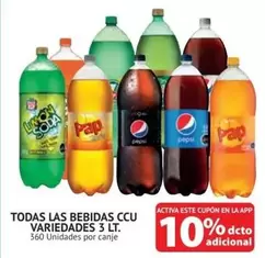 Pap - Ccu - Todas Las Bebidas