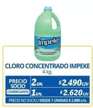 Impeke - Cloro Concentrado