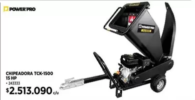 Power Pro - Chipeadora Tck-1500 15 HP