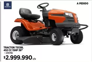 Tractor Ts138l 452 Cc 15hp 38"