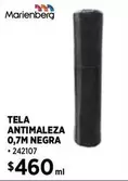 Marienberg - Tela Antimaleza 0.7M Negra