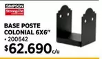 Simpson - base poste colonial 6x6