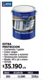 Sherwin Williams - Extra Protección