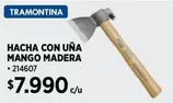Tramontina - Hacha Con Una Mango Madera