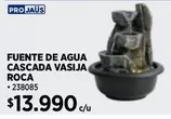 Fuente De Agua - Cascada Vasija Roca