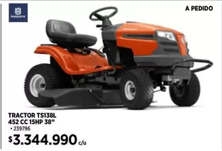 Tractor Ts138l 452 Cc 15hp 38"