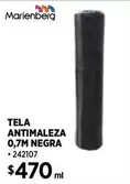 Marienberg - Tela Antimaleza 0.7M Negra