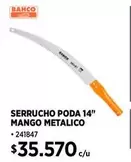 Bahco - Mango Metalico - Serrucho Poda 14"