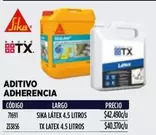 Sika - Aditivo Adherencia