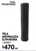 Marienberg - Tela Antimaleza 0.7M Negra