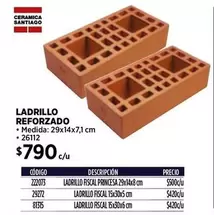 Santiago - Ladrillo -  Reforzado