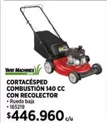 Cortacesped Combustion 140 Cc Con Recollector