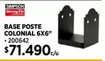 Simpson - base poste colonial 6x6