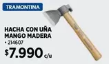 Tramontina - Hacha Con Una Mango Madera