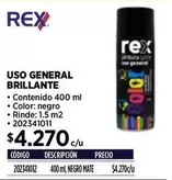 Rex - Uso General Brillante