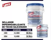 Lanco - Sellador Impermeabilizante De Techo Siliconizer