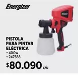 Energizer - Pistola Para Pintar Eléctrica
