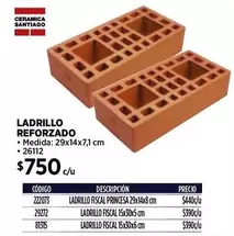 Santiago - Ladrillo -  Reforzado