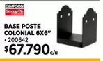 Simpson - base poste colonial 6x6