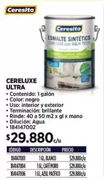 Ceresita - Cereiste - Ultra