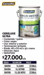 Ceresita - Cereiste - Ultra