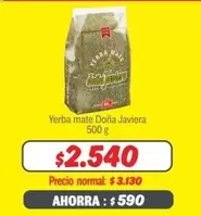 Doña Javiera - Yerba Mate