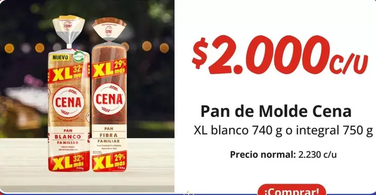 Cena - Pan De Molde