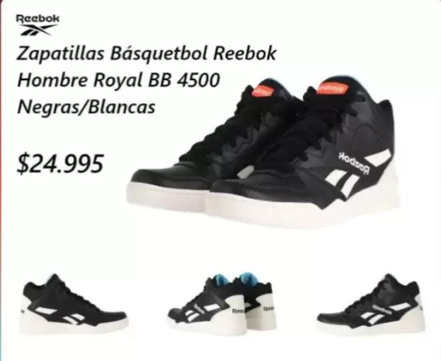 Reebok - Royal - Zapatillas Básquetbol  Hombre