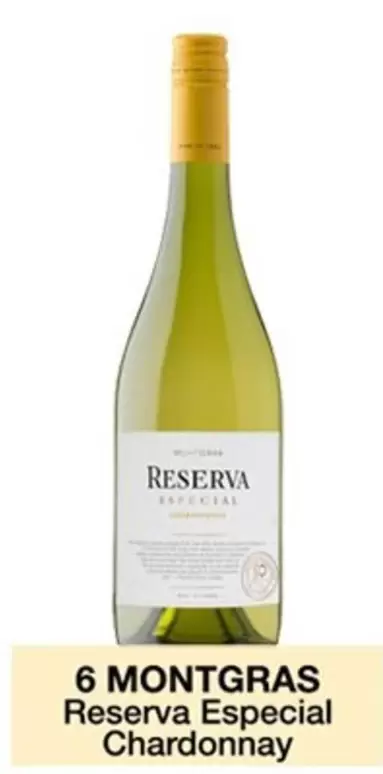 Chardonnay - 6 Montgras Reserva Especial