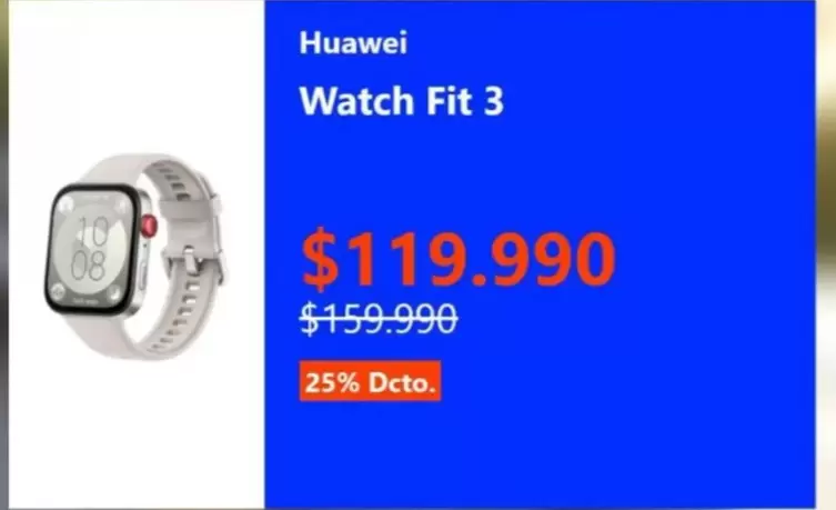Huawei - Watch Fit 3