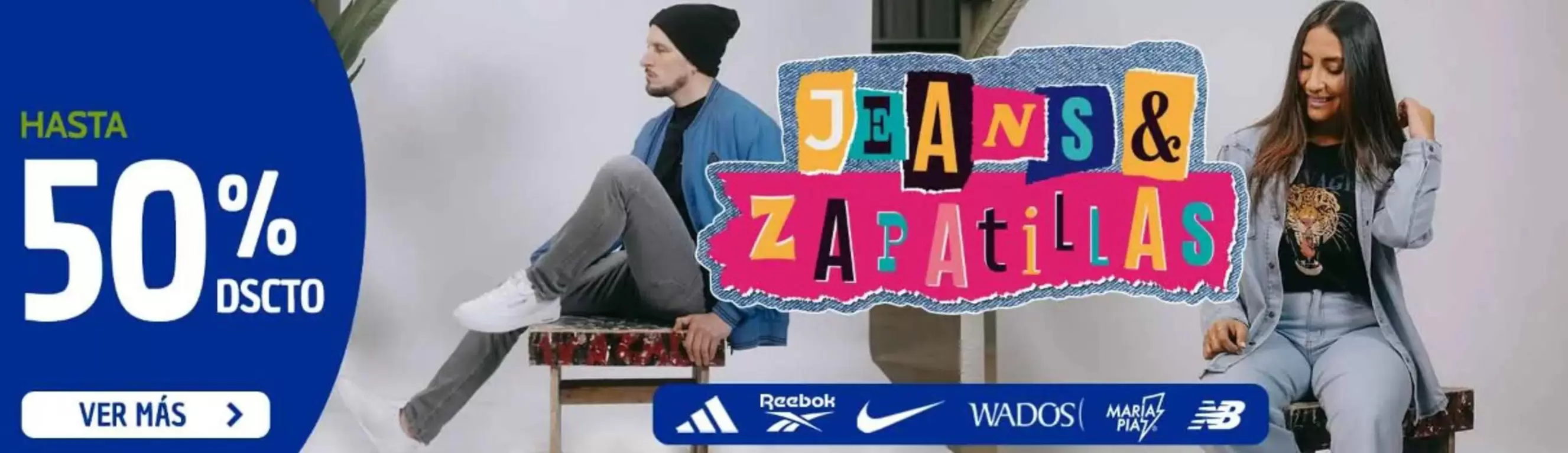 Reebok - Jeans & Zapatillas - 50% Destables