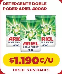 Ariel - Detergente Doble Poder