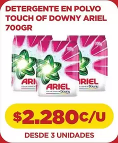 Ariel - Detergente En Polvo Touch Of Downy