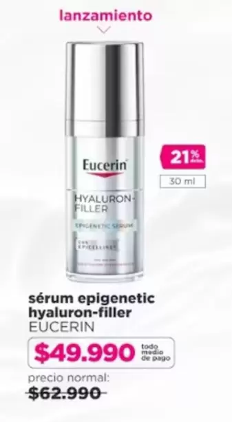 Eucerin - Sérum Epigenetic Hyaluron-Filler
