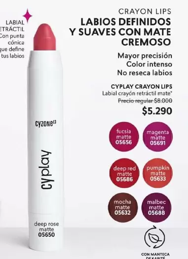 Karite - Cyplay Crayon Lips