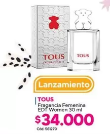 Tous - Fragancia Femenina Edt Women