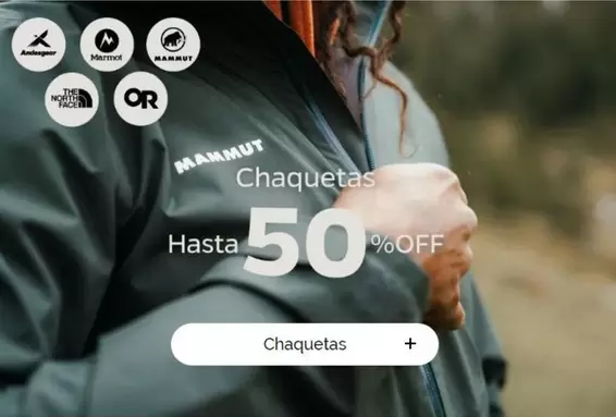 The North Face - 50% off Chaquetas