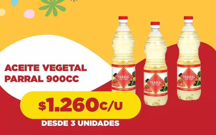 Parral - Aceite Vegetal