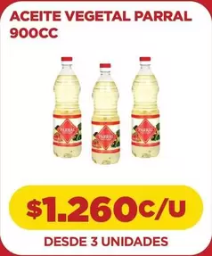 Parral - Aceite Vegetal