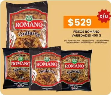 Romano - Fideos