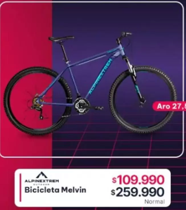 AlpineXtrem - Bicicleta Melvin