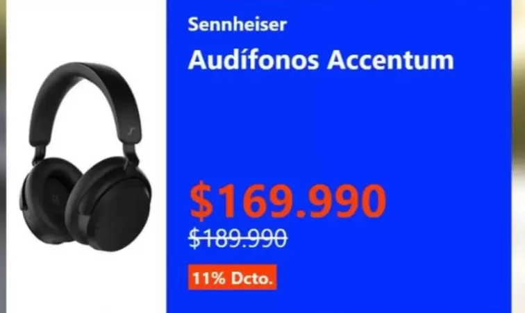 Sennheiser - Audifonos Accentum